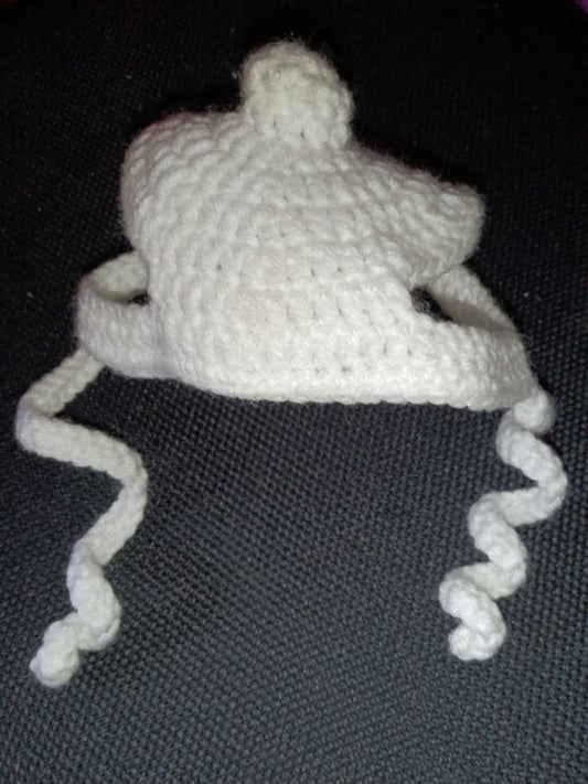 Dog Hat Crocheted